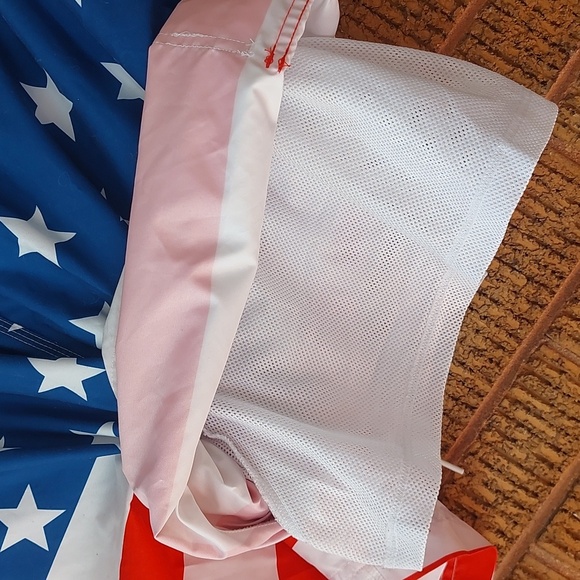 Brand new, never worn USA flag swim trunks Sz XL - Picture 7 of 7